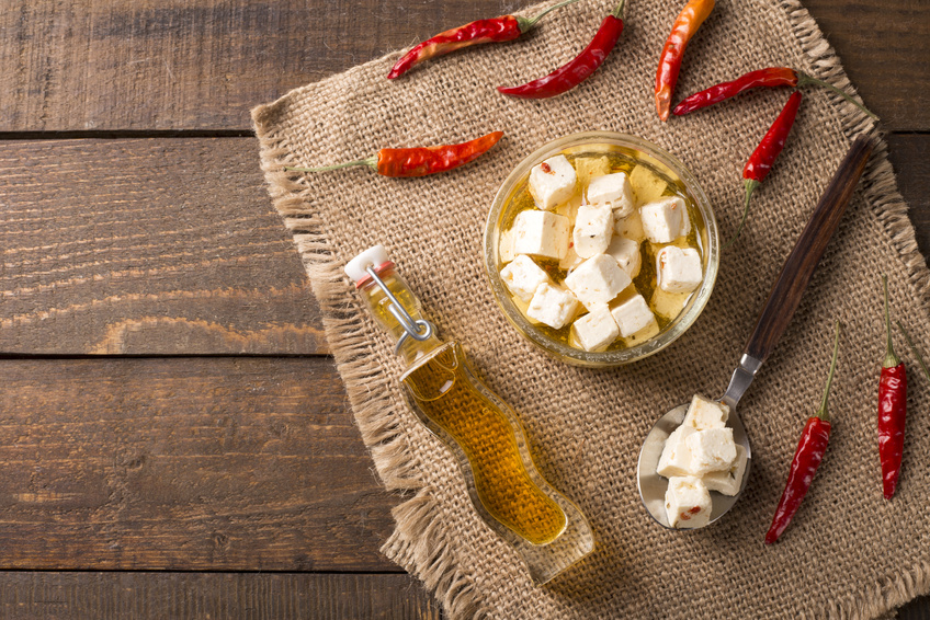 appetizer with feta cheese